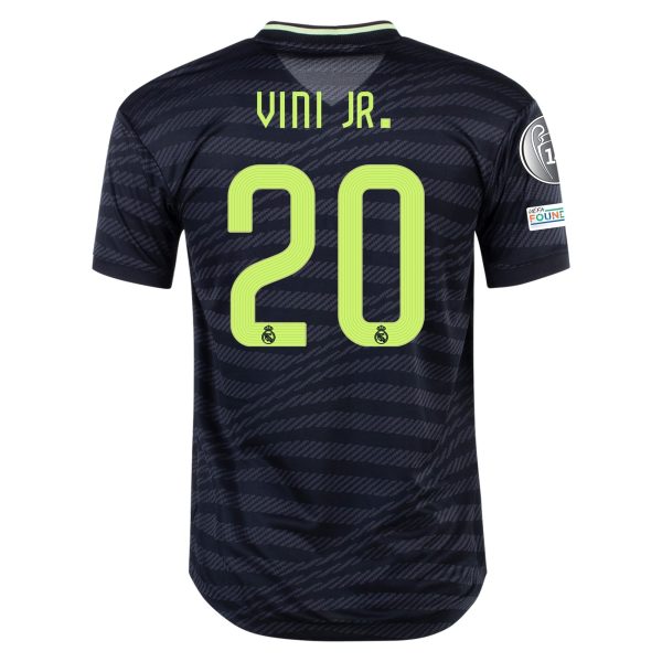 ヴィニシウス・ジュニオール レアル・マドリード 22/23 UCL オーセンティック サードユニフォーム
