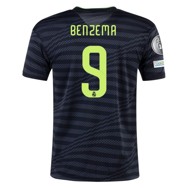 カリム・ベンゼマ レアル・マドリード 22/23 UCL サードユニフォーム