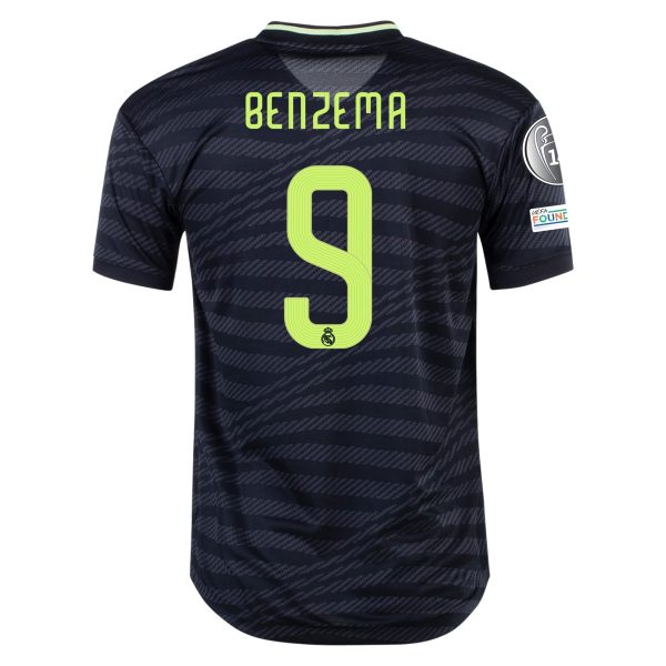 カリム・ベンゼマ レアル・マドリード 22/23 シーズン UCL レプリカサードユニフォーム