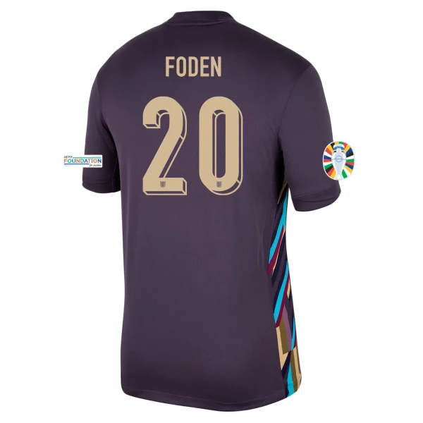 フィル・フォーデン イングランド代表 24/25 オーセンティック アウェイ ユニフォーム